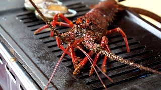 宍喰直送の新鮮な魚介類が踊り焼きで楽しめる　海女料理　ししくい　- 徳島県徳島市 -