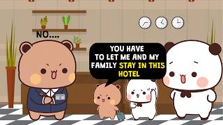 Hotel Says 'NO!'😭 ... But Milo Has One LAST Hope! 🏨🙏 | BUBU DUDU | PEACH GOMA