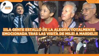 La Gente Explotó De Alegría Y Emoción Con Caravana De Milei En Mar Del Plata El Futuro Es Liberal