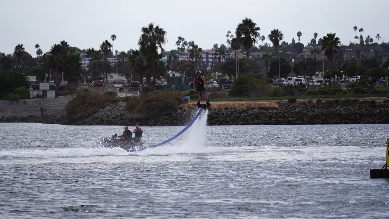 Flyboarding in Mission Bay San Diego YouTube