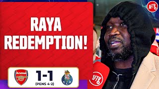 Raya Redemption! (Stricto) | Arsenal 1-0 Porto (Pens 4-2)