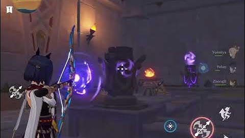 Hypostlye Desert Electro Totem Puzzle - Genshin Impact - The Dune Of Magma