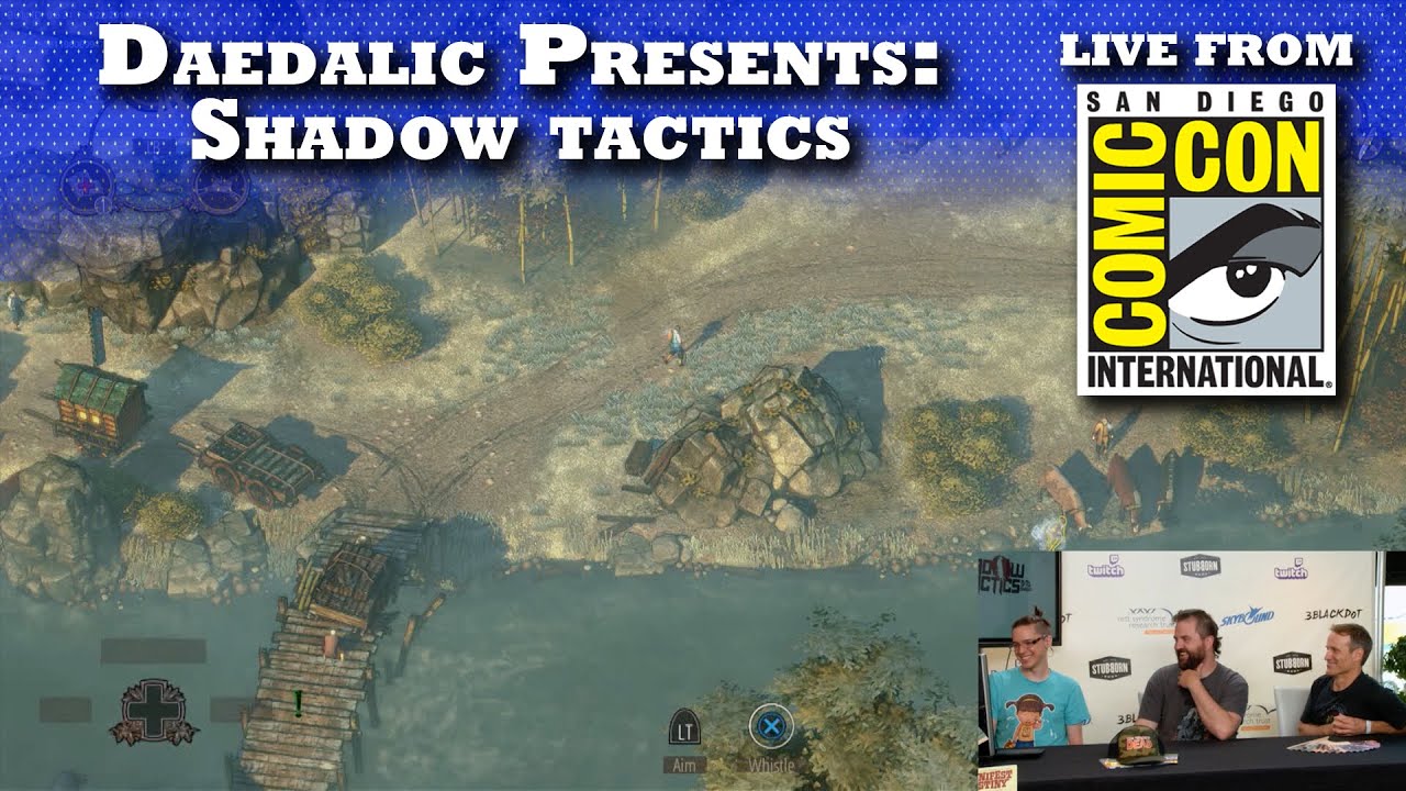 SHADOW TACTICS: BLADES OF THE SHOGUN I SAN DIEGO COMIC CON 2016 LIVE SHOW!