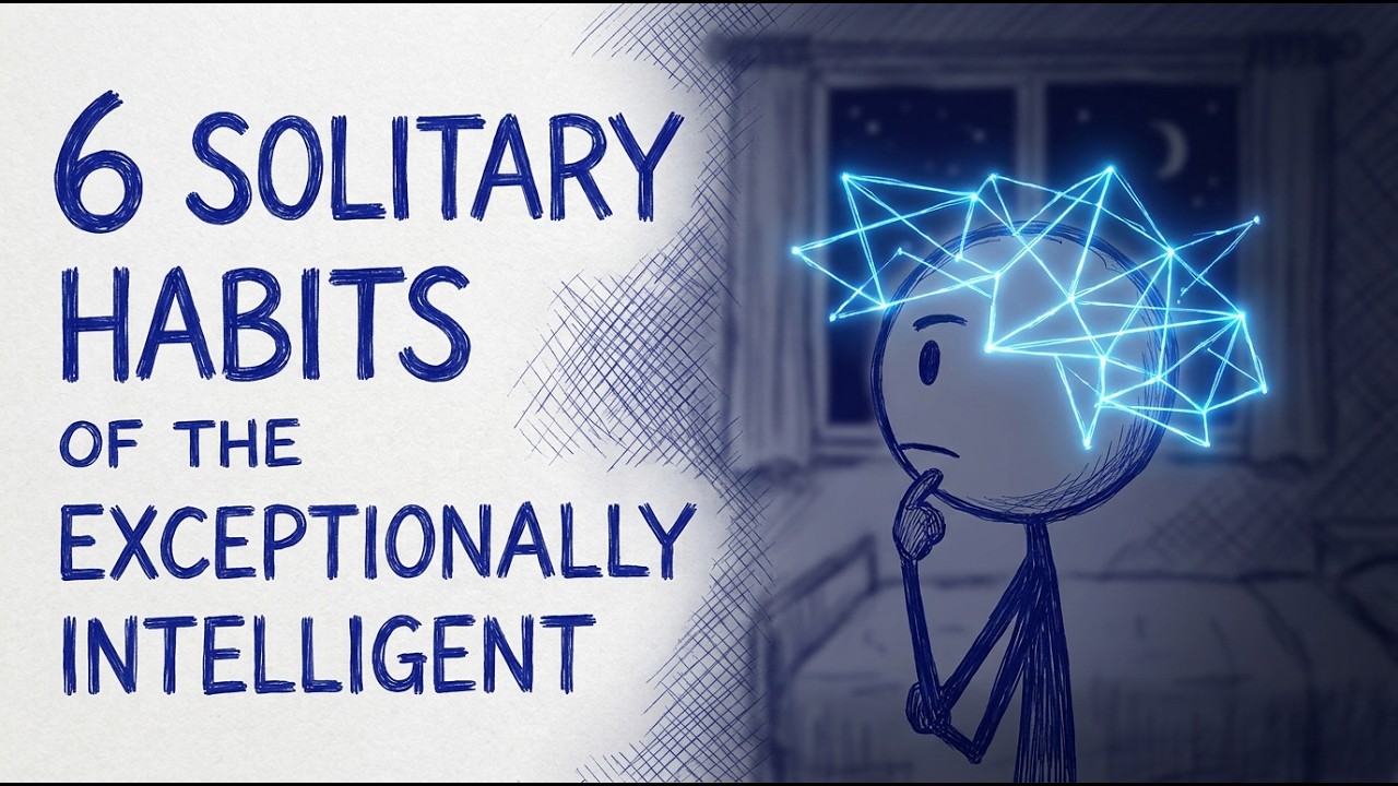 Exceptionally Intelligent 6 Solitary Habits of The Exceptionally Intelligent - YouTube