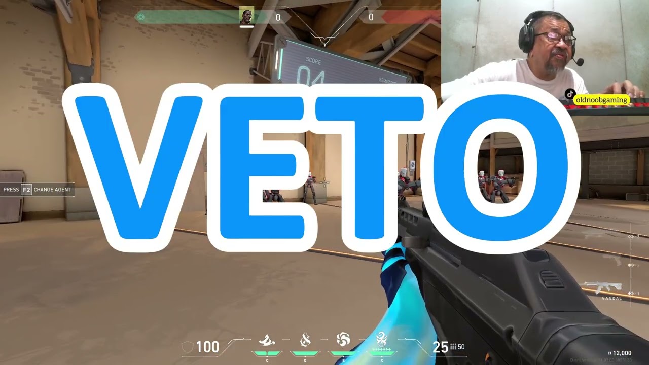 Veto. Valorant's newest agent. 