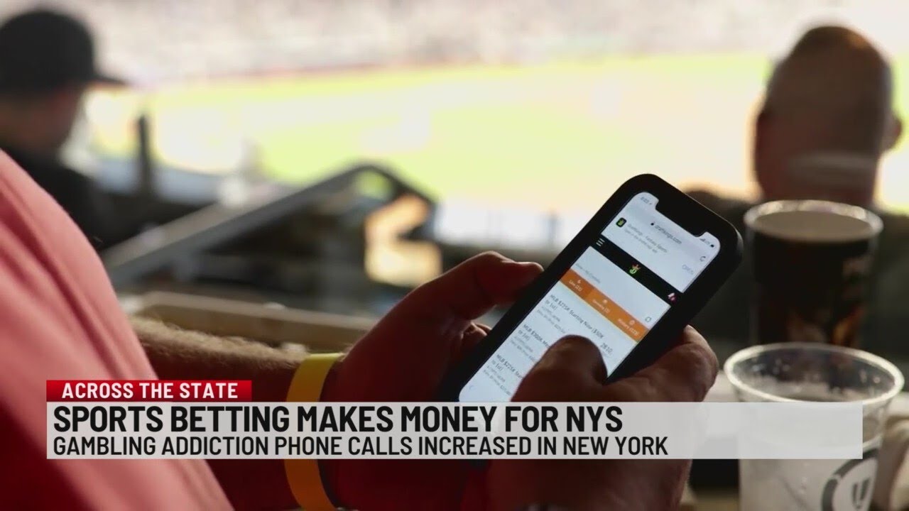 Mobile sports betting good for taxes, but problem gambling calls rise