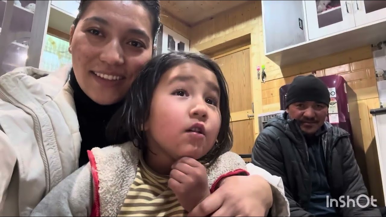 First day in Ladakhi with family 🌸#ladakhivloger#