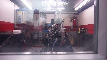 410 Sprint Car Engine on Dyno