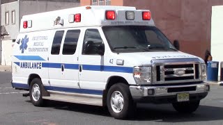 Atlantic City Exceptional EMS Ambulance 42 And 507 Responding 3-14-23