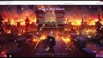 RIP Warcraft 3 MakeMeHost (2018)