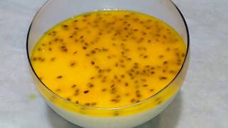 Mousse de Maracujá bem Leve – Fácil e Rápido de Fazer