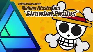 Affinity Designer Tutorial, Make One Piece Anime Logo