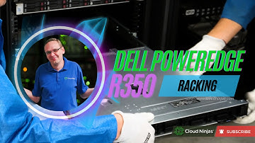Dell PowerEdge R350 | How To Rack a Server | Server Racking | Sliding Rails | Rackmount Server