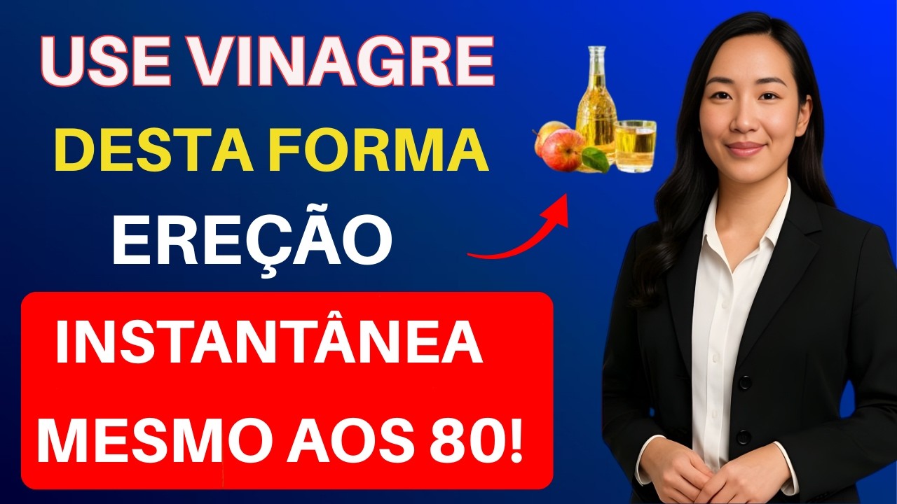 Os urologistas nunca usam azeite sozinho! Use vinagre para aumentar o fluxo sanguíneo.