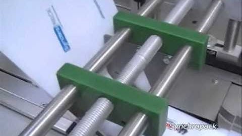 Paxon Packaging - Automatic electronic entry level flow-wrapper