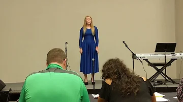 Tirzah Joy sings "Pie Jesu" (Andrew Lloyd Weber)