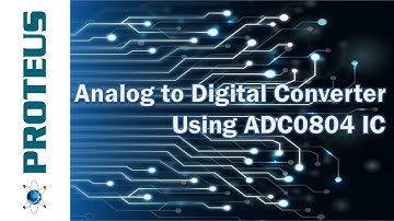 Analog to Digital Converter using ADC0804 IC