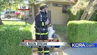 Gas Leak In Elk Grove