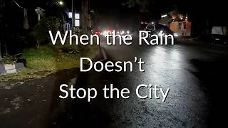 Jalan-jalan Malam Hujan di Malang, Indonesia 🌧️ Suasana Jalanan Tenang di Tengah Gerimis Ringan