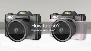 How to use digital camera UHD-W01 screenshot 4