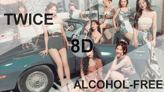 TWICE (트와이스) - Alcohol-Free [8D USE HEADPHONES] 🎧 Resimi