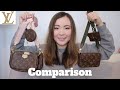 Louis Vuitton Felicie Strap & Go vs. Multi Pochette Accessoires Bag Comparison/Review + Mod Shots