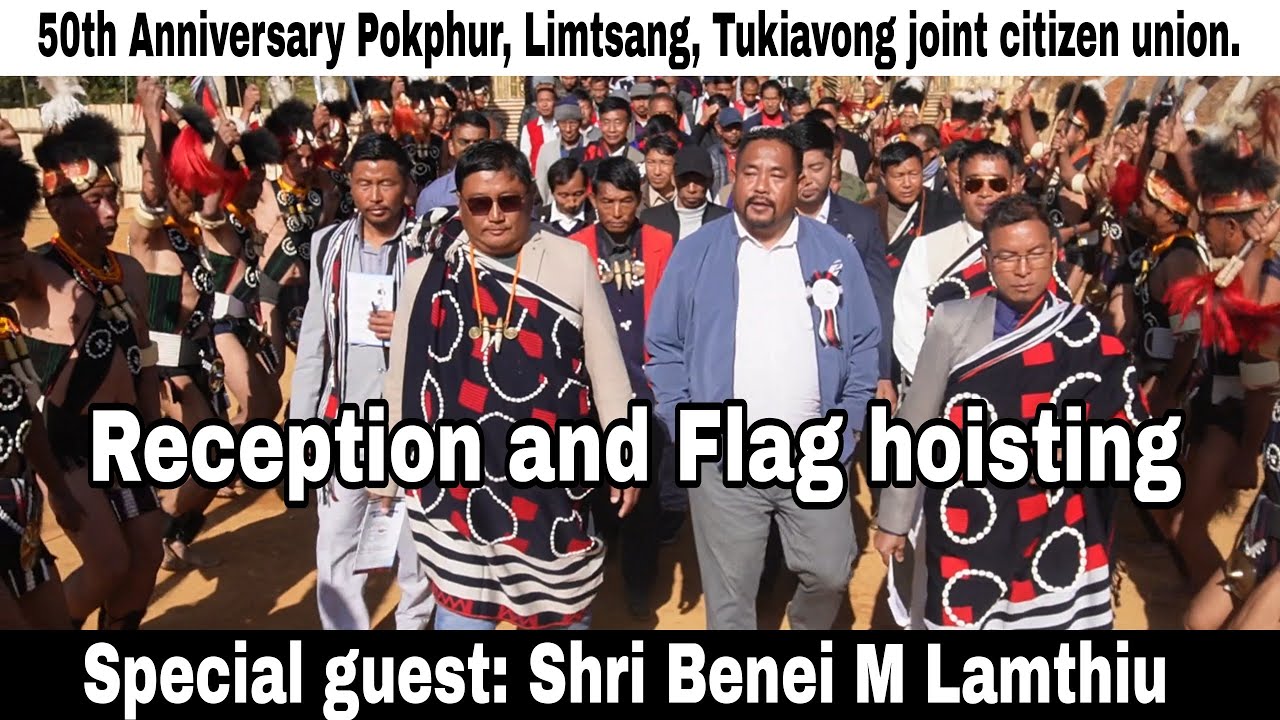 Shri Benei M Lamthiu. 50th Anniversary Pokphur, Limtsang, Tukiavong joint citizen union