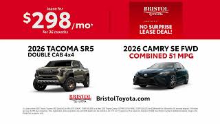 🏁 Quick Look: May 2026 Lease Deals at Bristol Toyota! | Swansea, MA