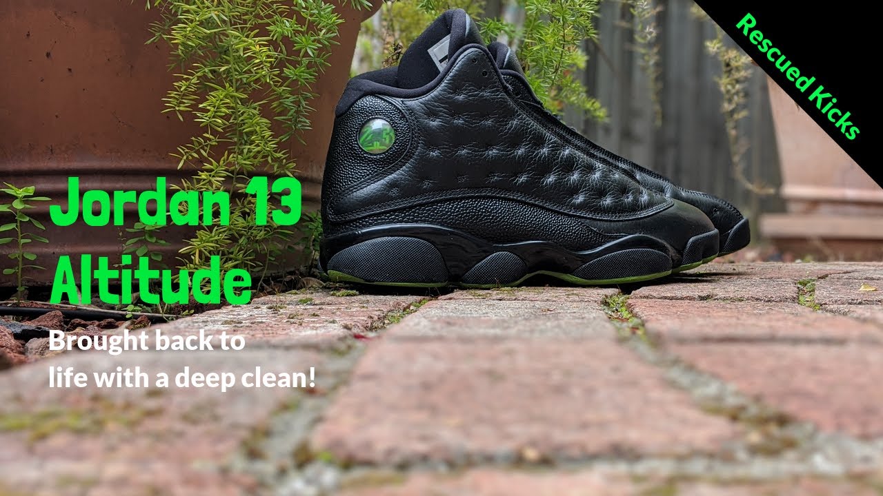 How to clean and give new life to Jordan 13 Altitude!