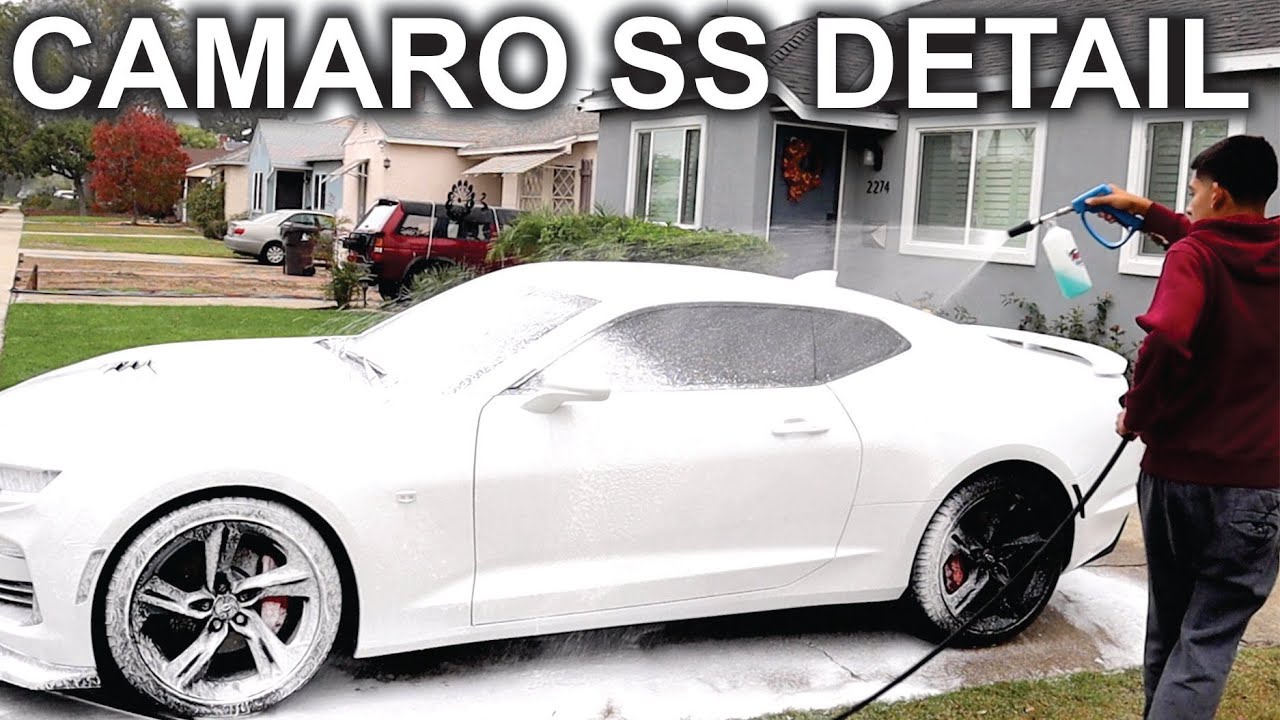 Maintenance Detail on Camaro SS Top Class Detail YouTube