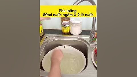 Một chiếc Feedback chân thực từ khách hàng sử dụng Nước ngâm rửa rau củ thực phẩm Enzyco.