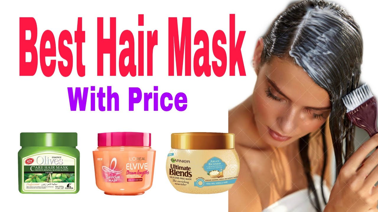 Best Hair Masks with Natural Ingredients for thinning hair, hair fall, dry or damaged or frizzy hair