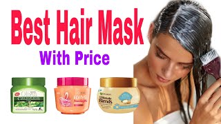 Best Hair Masks with Natural Ingredients for thinning hair, hair fall, dry or damaged or frizzy hair