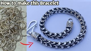 Handmade Silver Dragon Bracelet/how it