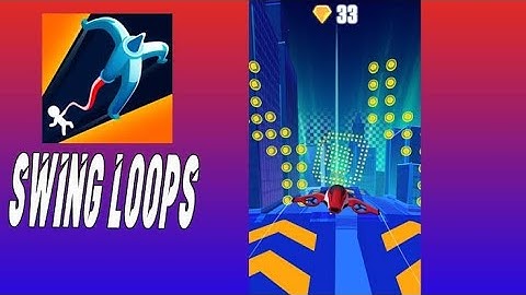 #11 Swing Loops Run & Jump Best Gameplay. SpiderMan Walkthrough. Level 16-30 Android/  Swing loops