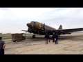 C47 start up on a cold day at Meacham Airport