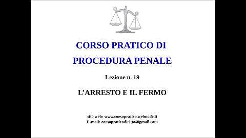 Quando è previsto l'arresto obbligatorio?