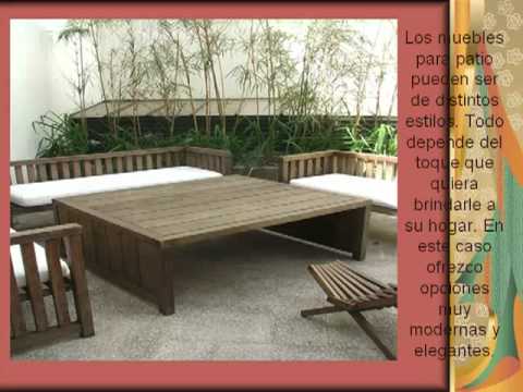 Muebles para exteriores : fotos de casas modernas youtube
