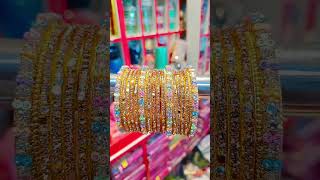 new set#chudi #fashion #Jain#wedding metal# bangles#