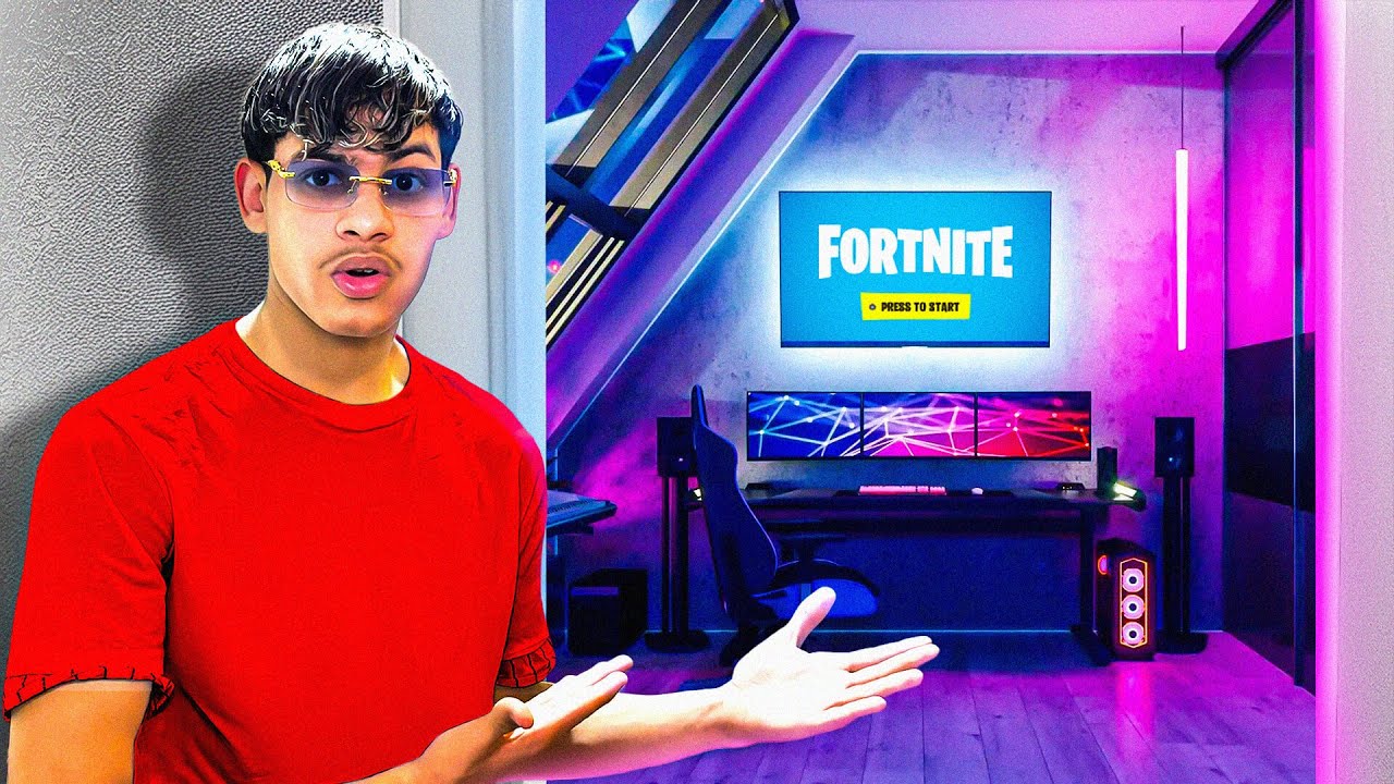 COSTRUISCO una STANZA DA GAMING da 10.000€ nella STREAM HOUSE 4.0!😱🔥