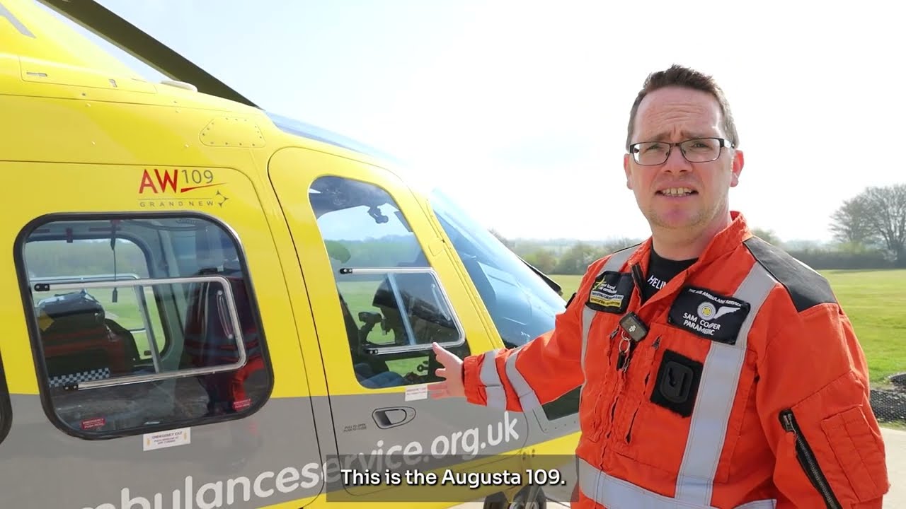 Base Tour of Derbyshire, Leicestershire and Rutland Airbase | The Air Ambulance Service