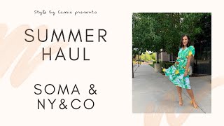 Summer Unboxing w/ New York & Company and Soma | Summer Fashion Haul screenshot 2