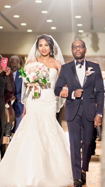Gospel Singer Kirk Franklin walk his Daughter Down the Aisle on her Wedding Day