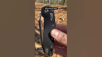 Microtech MSI (G10 and 2 Tone Blade) #shorts #knife #edc
