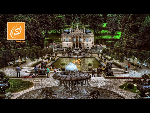 Video: Lâu đài ở Đức: Linderhof