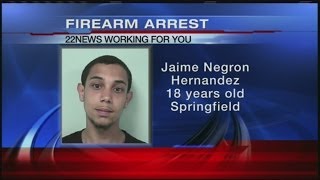 Man arrested in Springfield for gun possession
