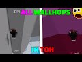 ALL WALLHOP SHORTCUTS IN TOWER OF HELL! *INSANE*