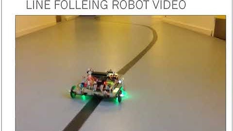 ROBOTICS  unit 5 PART II LINE FOLLOWING ROBOT WORKING