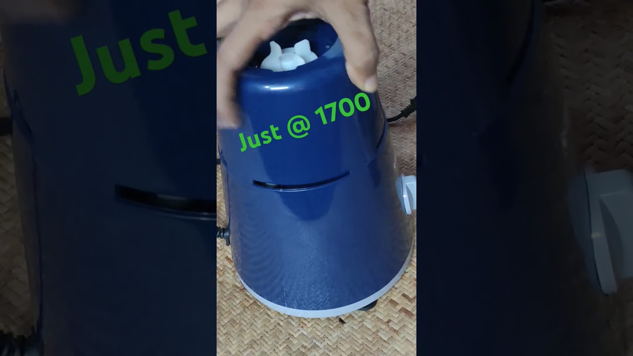 Unboxing BAJAJ GX 1 500 W Juicer Mixer Grinder (GX1 Blue | 3 Jars | Blue) Low price😍 