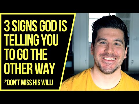 God Is Telling You to Take a NEW Path If . . .